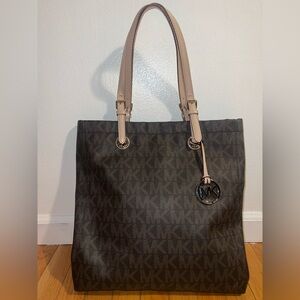 Michael Kors Brown Signature Tote